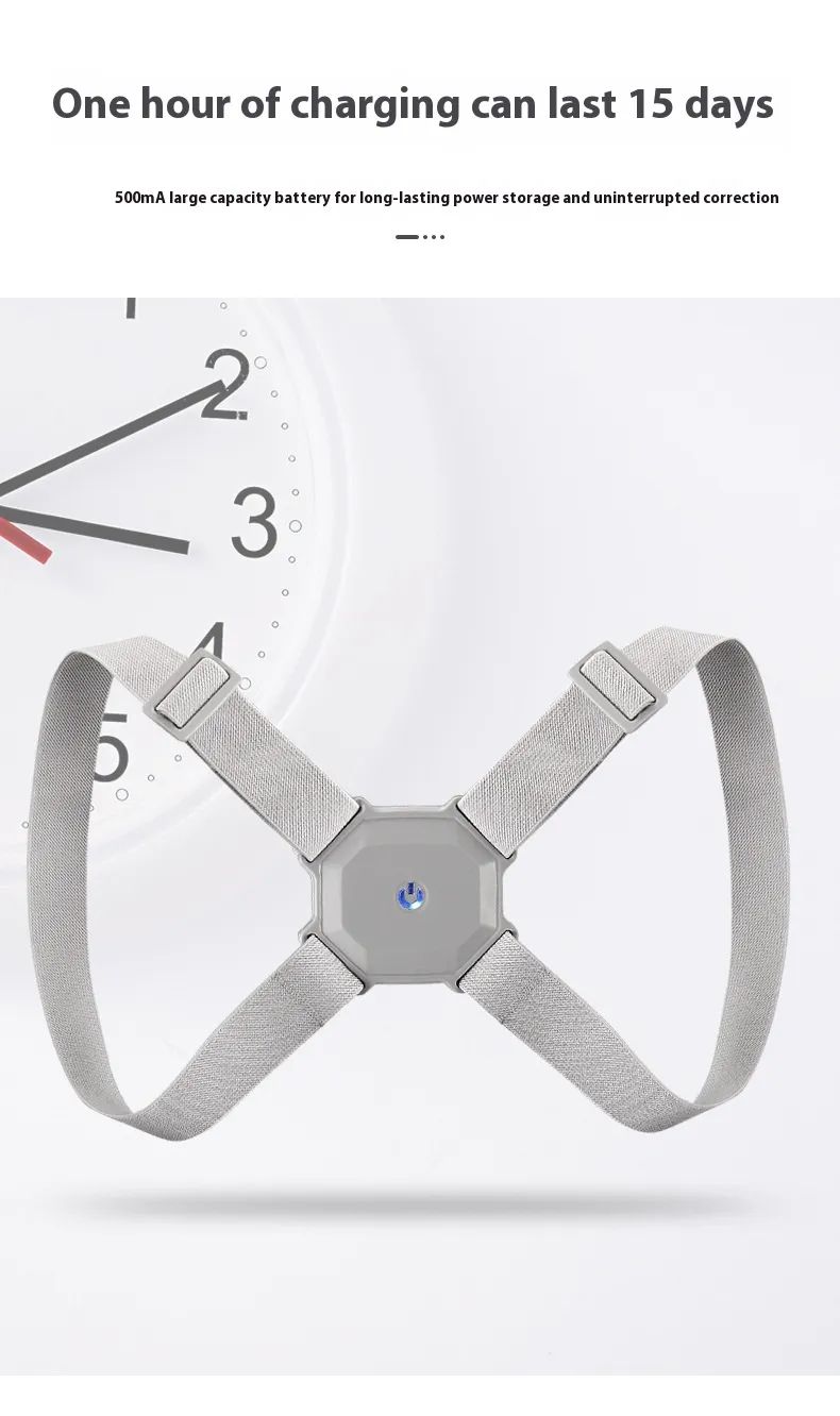 🦾 Zyvara AlignPro™ – Smart Posture Trainer for Kids & Adults.