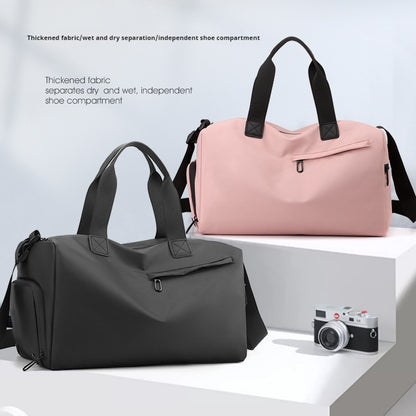 Small Portable Weekend Sport Unisex Gym & Fitness Bag with Shoulder Strap